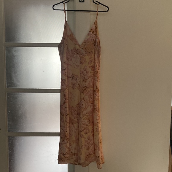 STINE GOYA silk floral slip dress size large - Picture 9 of 13